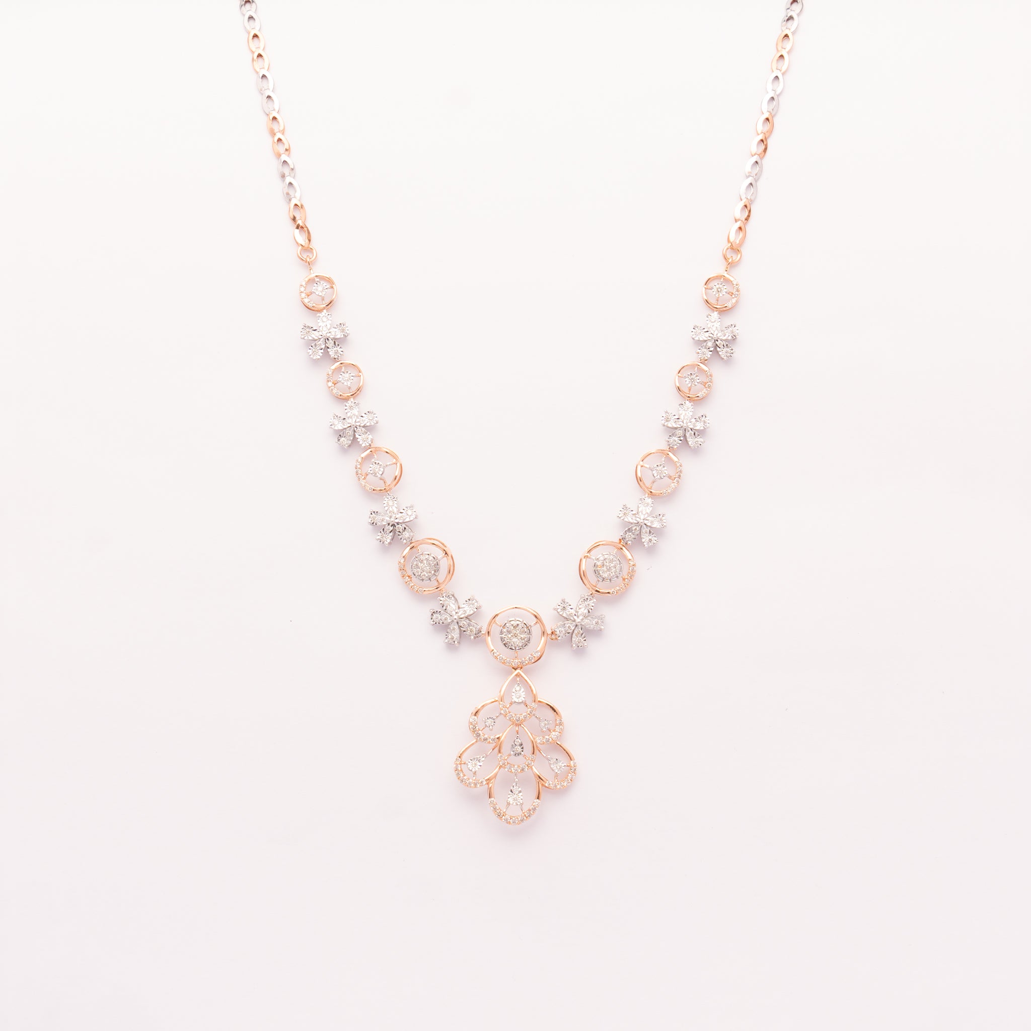 Artistic Diamond Necklace