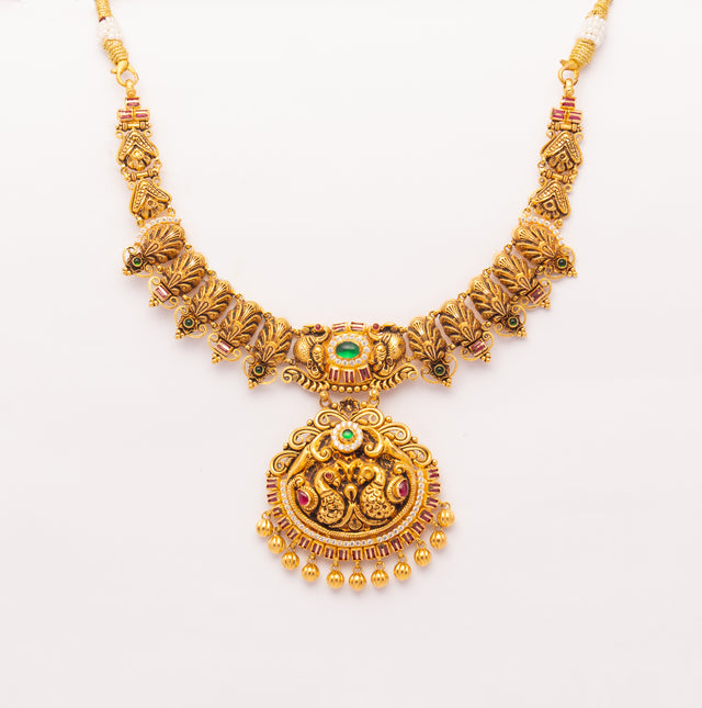 Royal Antique Gold Necklace