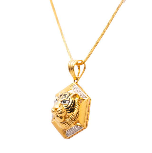 Lion Gold Pendant