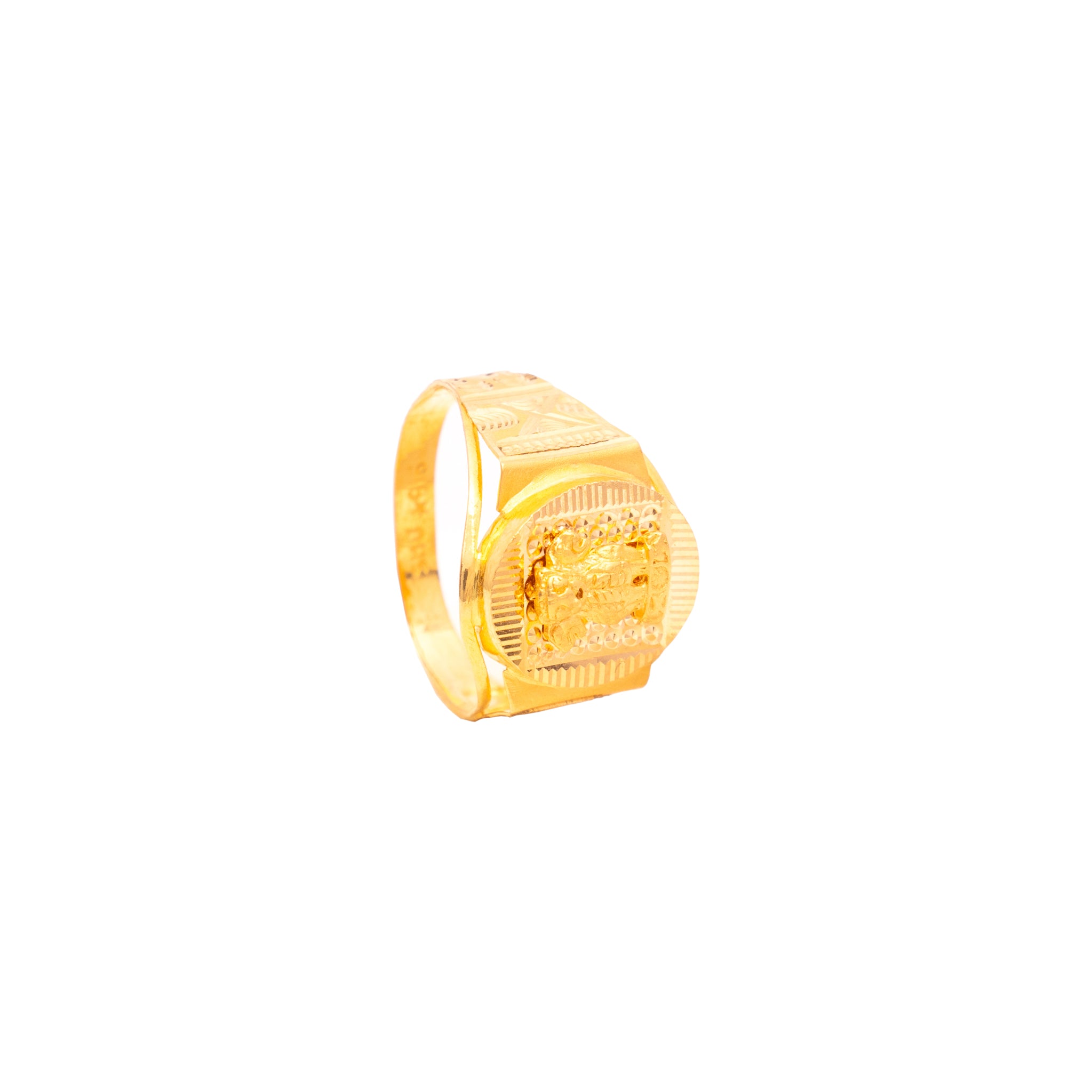 Emblem Gold Ring