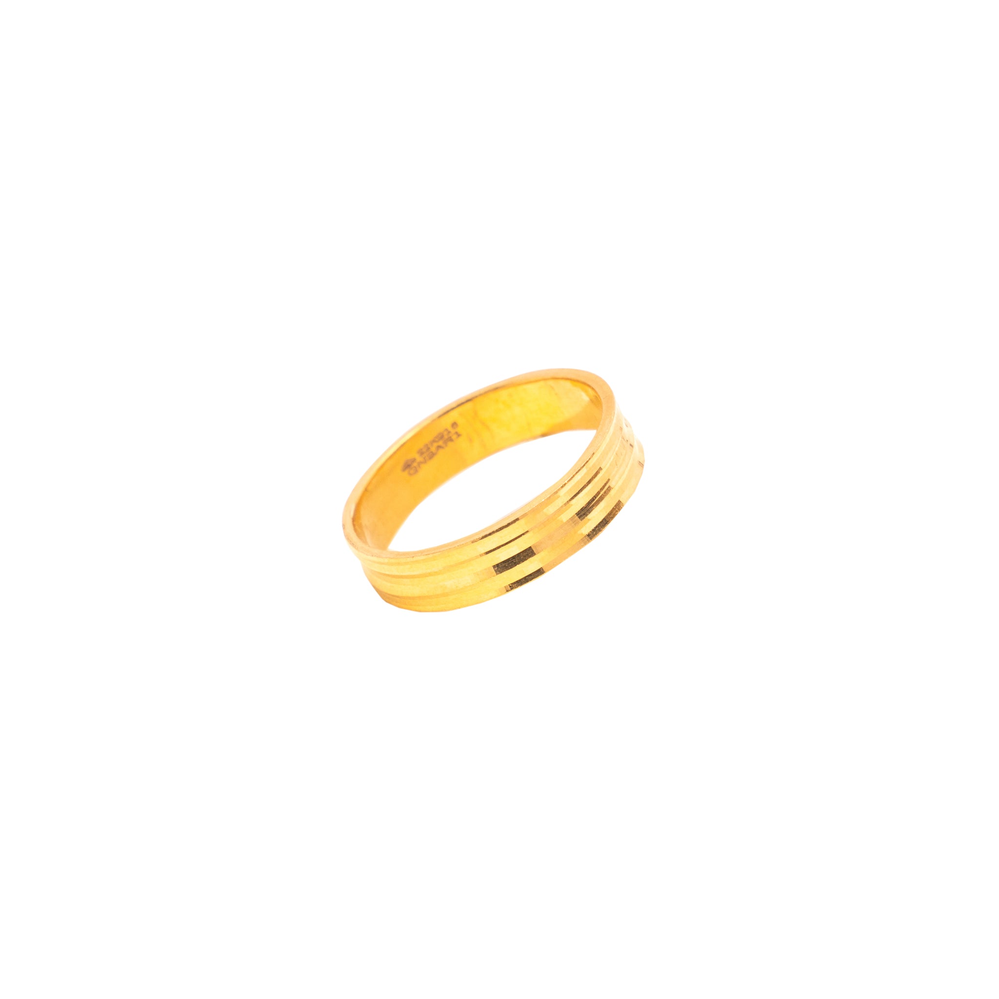 Classic Italian Gold Band Rings